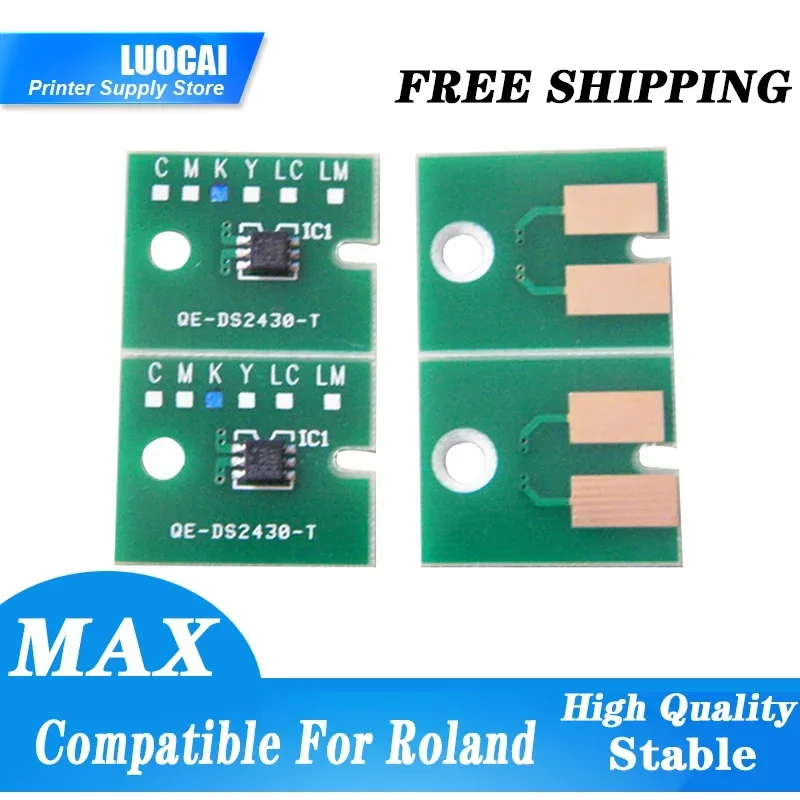 Nuovo Max Per Roland Eco-Max Chip Cartuccia D'Inchiostro Permanente Per Roland Vs640 Xc540 Vp540 Xj540 Sj540 Sj745 Sp-540I Sp-300I Sp-300I