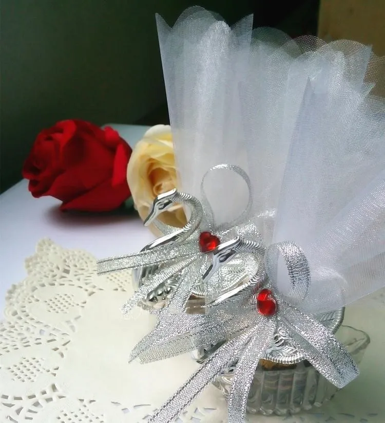 Spedizione Gratuita 20 Scatole Regalo Bomboniere Bomboniere Bomboniere Bomboniere In Acrilico Pz/Lotto Bomboniere