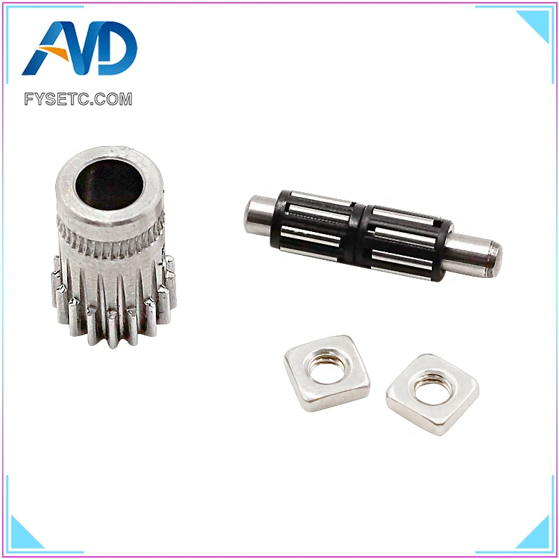 Clonato Btech Dual Gears Fai Da Te Prusa I3 Kit Pulegge In Acciaio Ingranaggi Ruota Di Estrusione Per Prusa I3 Mk2/Mk3 Wanhao D9 Cr10 Ender-3