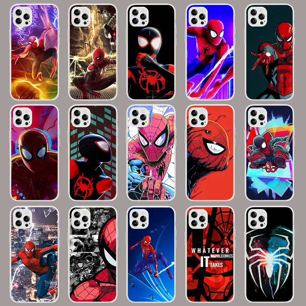 Custodia Morbida Per Moto One 5G Ace Zoom Action Fusion Hyper Macro Vision E32 G4 Edge Play Plus Pro Ds-66 Spiderhero