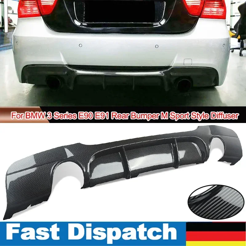 Diffusore Paraurti Posteriore Magickit Color Carbonio Per Bmw E90 E91 328I 335I Performance M Sport