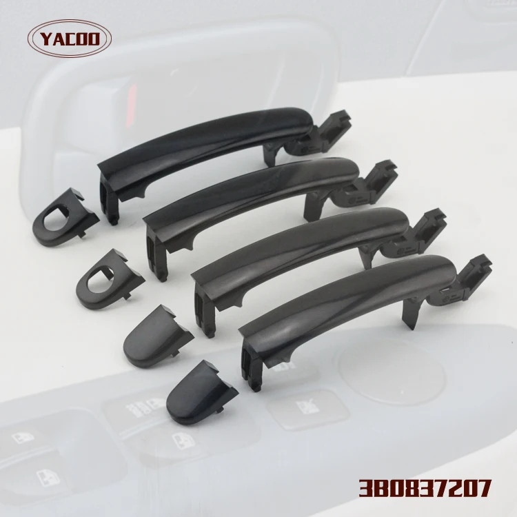 Freeshipping 4 Pz Fr = Fl Rr = Rl Maniglia Esterna Della Porta Per Vw Fox 2005-2011 3B0837207