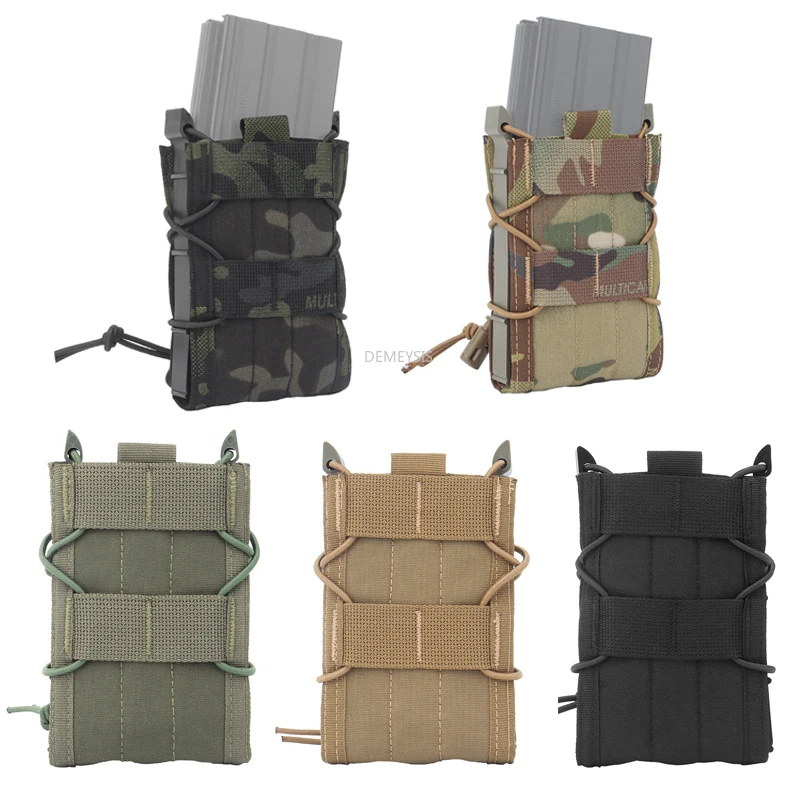 5.56Mm Tactical Molle Mag Pouches Regolabile Shooting Caccia Fucile Pistole Marsupio Ak Ar M4 Ar15 Single Magazine Pouches