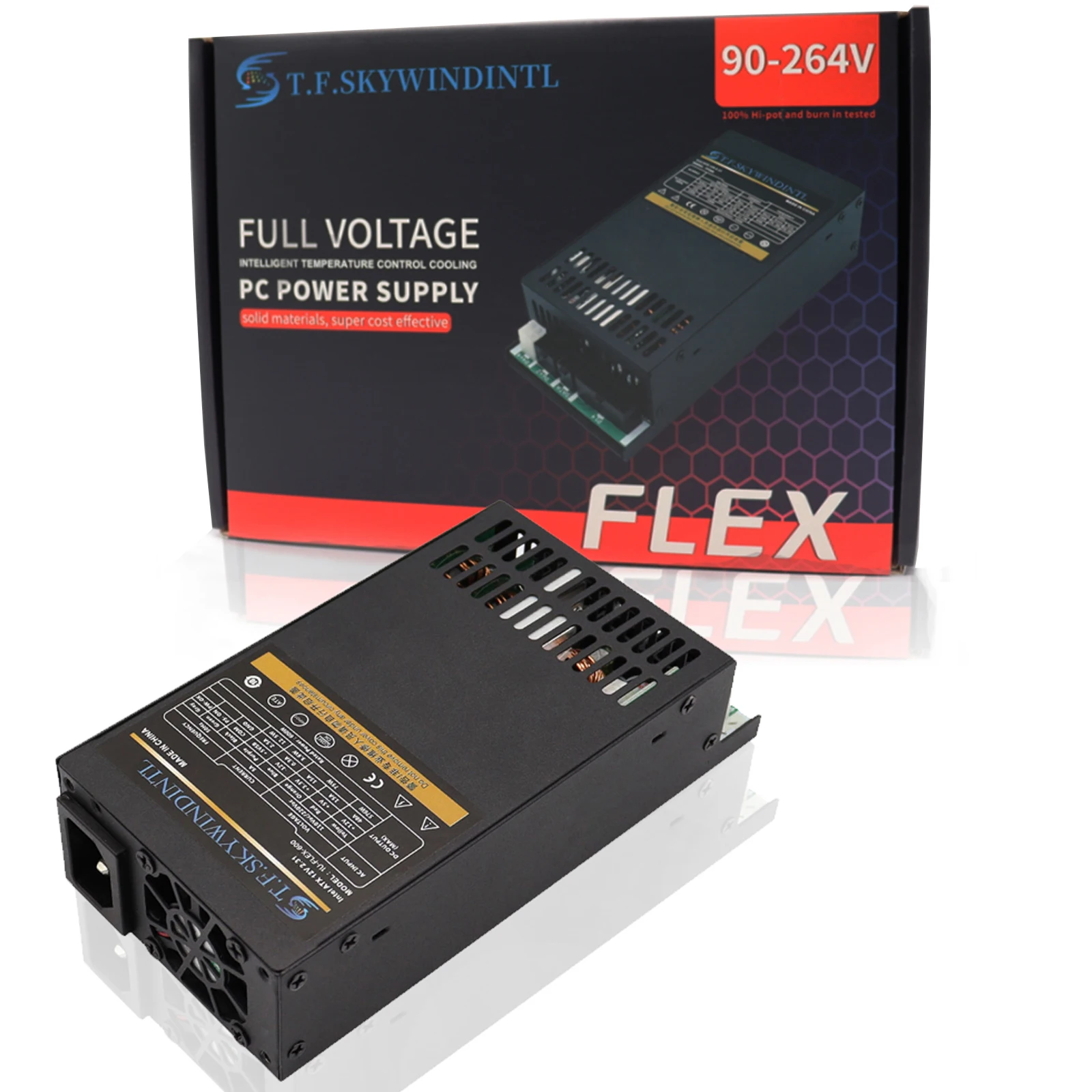 Flex 600W Alimentatore Modulare Piccolo 1U Computer Psu Flex-Atx 500W Per Itx Mini Pc Pfc Attivo Per Pos Aio Desktop 110V 220V