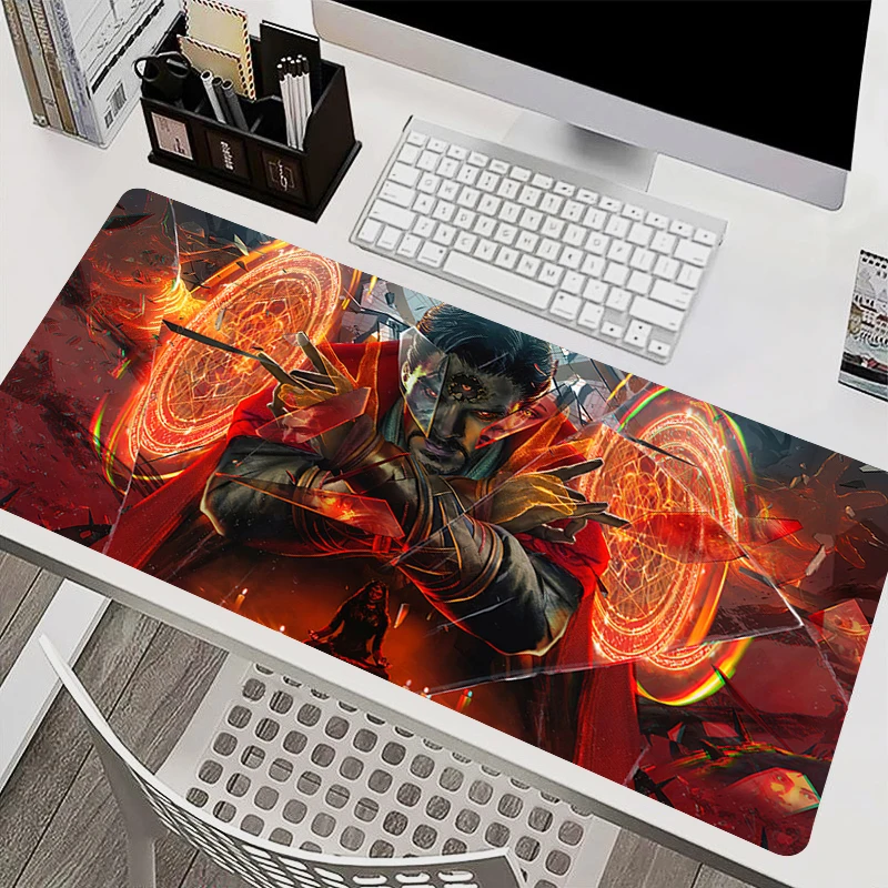 Doctor Strange Marvel Mouse Pad Pc Cool Accessori Da Gioco Tastiera Pad Xxl Mousepad Laptop Anime Game Cabinet Desk Mat Tappeto