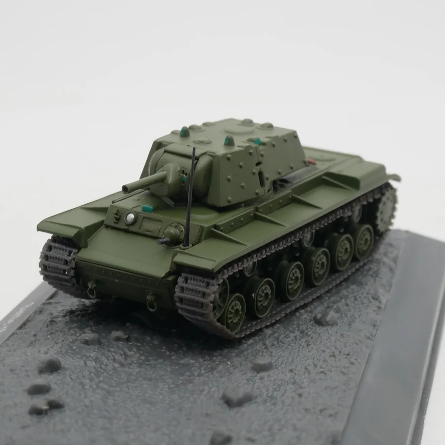 Ixo 1:72 Scala Pressofuso Lega Kv1 Seconda Guerra Mondiale Modello Di Carro Armato Pesante Sovietica Militarized Combat Track Type Souvenir Regali Per