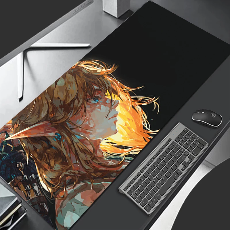 Laptop Pc Gamer Accessori Da Gioco Tappetino Per Mouse Z-Zeldas Of Legends Tastiera Immagine Anime Tappetino Per Mouse Tappetino Da Scrivania In Gomma