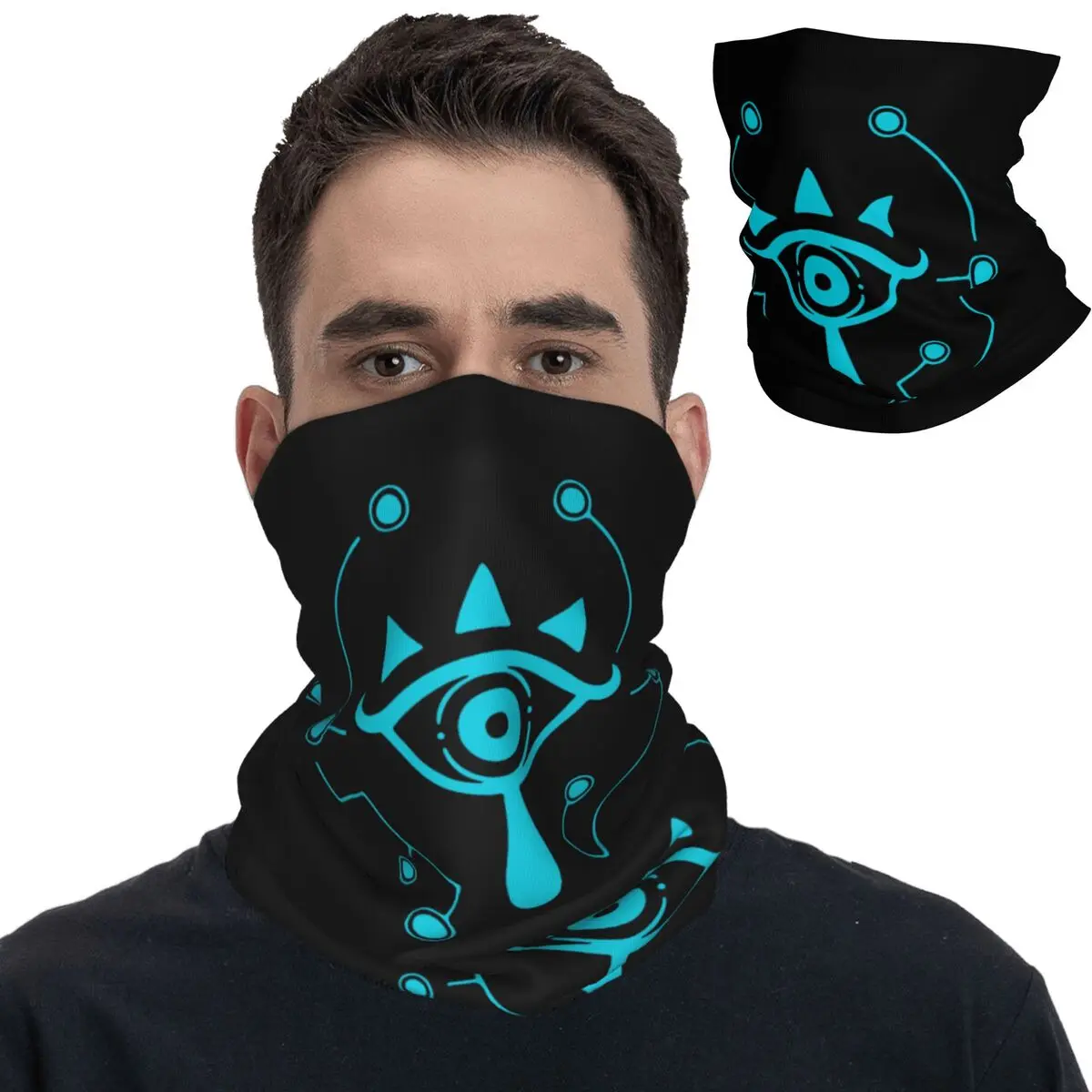 The Legend Of Zeldas Eye Bandana Neck Cover Stampato Passamontagna Wrap Sciarpa Warm Cycling Fishing Unisex Adulto Per Tutte Le Stagioni