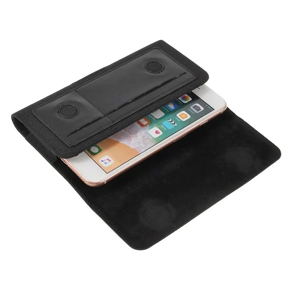 New Design Belt Clip Metal Horizontal Fabric Leather For Vodafone Smart V10 (2019)