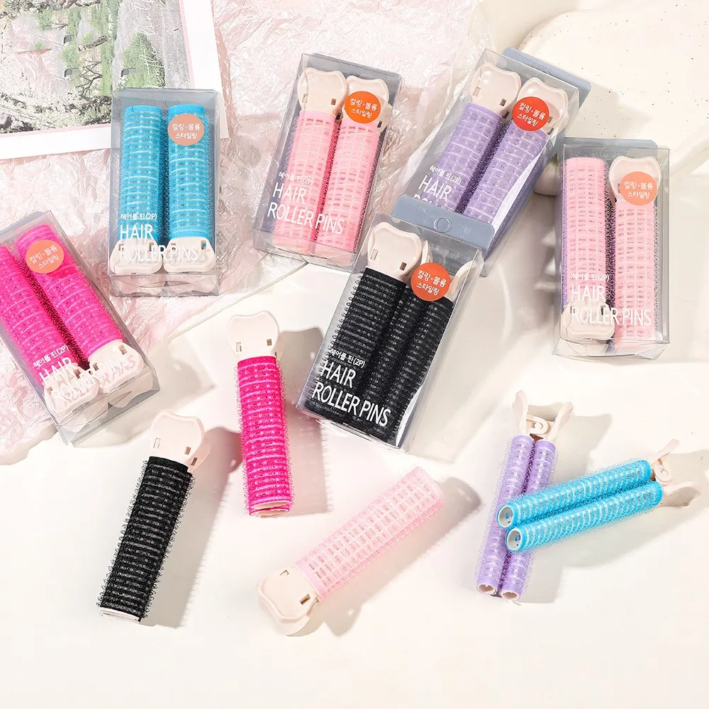 Air Bangs Clip Fisso Bigodini Non Danneggiati Plastica Capelli Pigri Fluffy Curling Clip Magic Curling Pad Fermaglio Per Capelli
