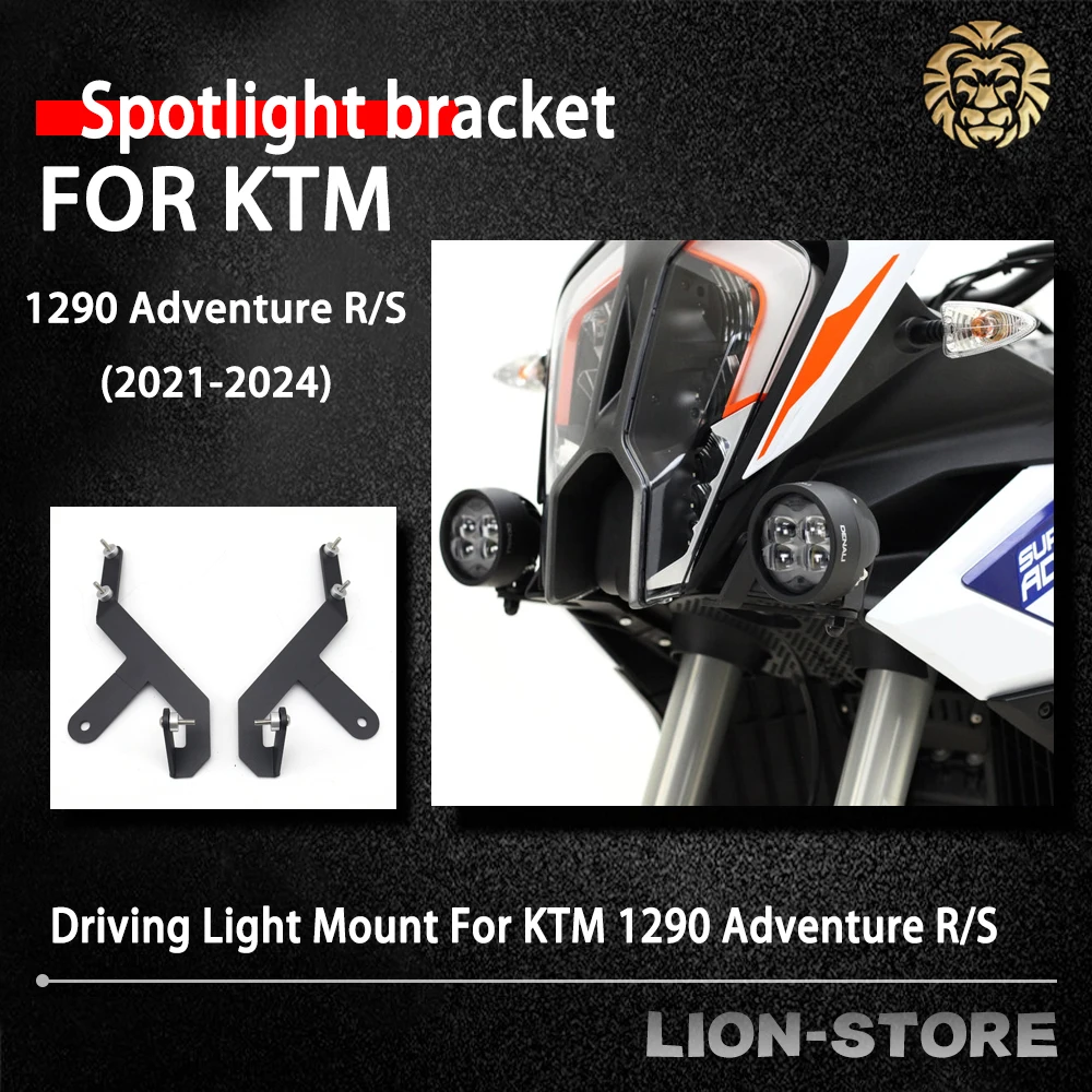 Per Ktm 1290 Adventure R/S 2021 2022 2023 Accessori Moto Spotlight Fendinebbia Staffa Parti Modificate Ktm 1290 Adv