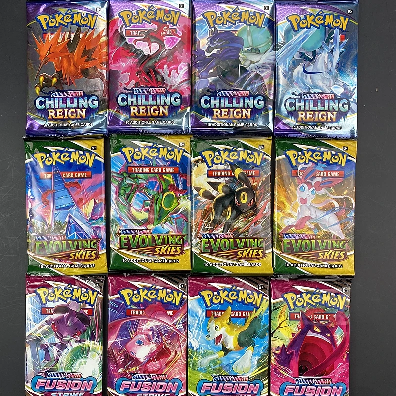 10 Pz/Borsa Carte Pokemon Sun & Moon Lost Thunder English Trading Card Game Evolutions Booster Giocattoli Per Bambini Da Collezione Regalo