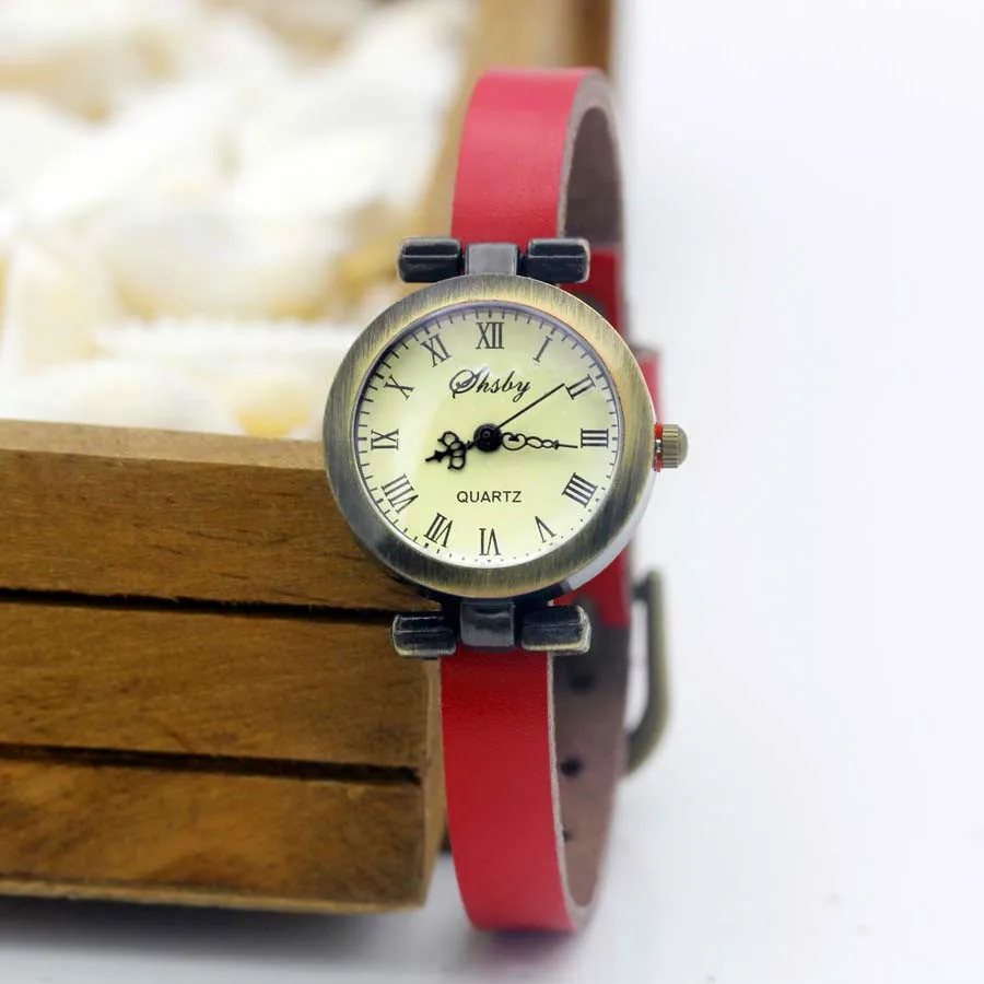 Shsby Moda Orologi Da Donna Con Cinturino In Pelle Di Vendita Calda Orologi Da Donna Vintage Roma Orologi Da Donna