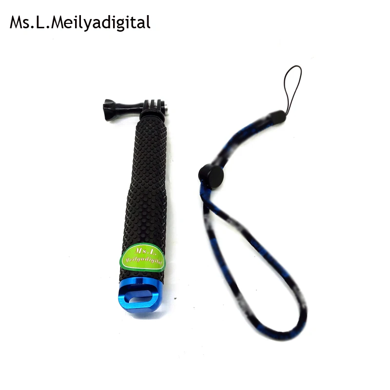 Ms. L. Meilyadigital Selfie Spiedi Tenuto In Mano Monopiede Per Gopro Hd Hero 5 Gopro4 Hero 3/3 + Allungabile 49 Centimetri
