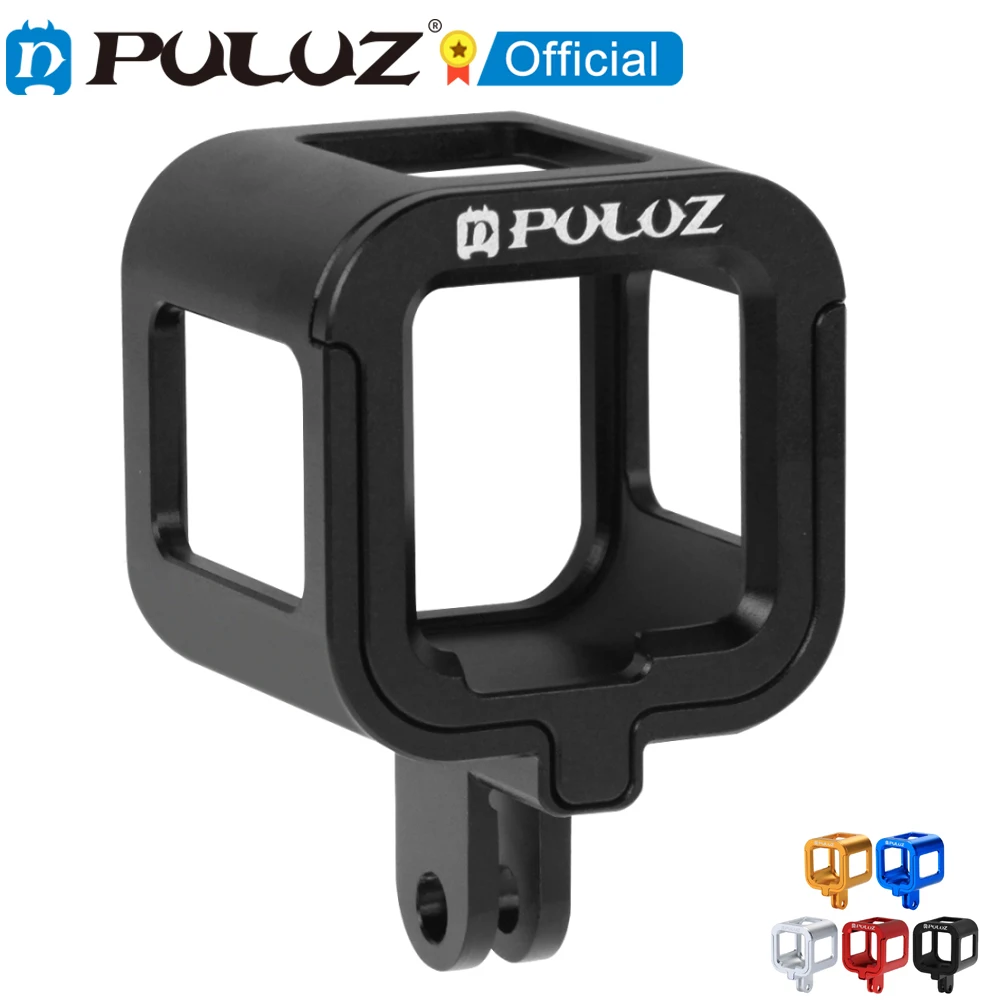 Puluz Custodia Shell Gabbia Protettiva In Lega Di Alluminio Cnc Con Telaio Di Assicurazione Per Gopro Hero5 Session /Hero4 Session Cover