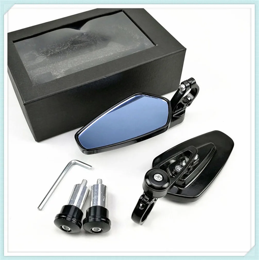 Accessori Moto Specchi Manubrio End Mirror Cafe Racer Per Triumrsh Sprint Gt Rs St Rs Street Twin Thruxton R Steve Se