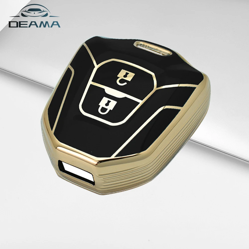 Per Isuzu Nuovo D-Max Mu-X Dmax Mux Truck Tpu Car Key Case Telecomando Fob Cover Protector Bag Accessori