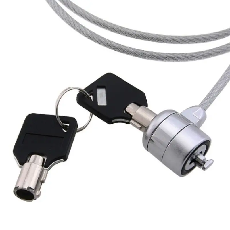 Fk Computer Lock Notebook Laptop Computer Lock Security China Cable Chain Con Chiave 1.2 M Catena Antifurto Fabbrica All'Ingrosso Nuovo