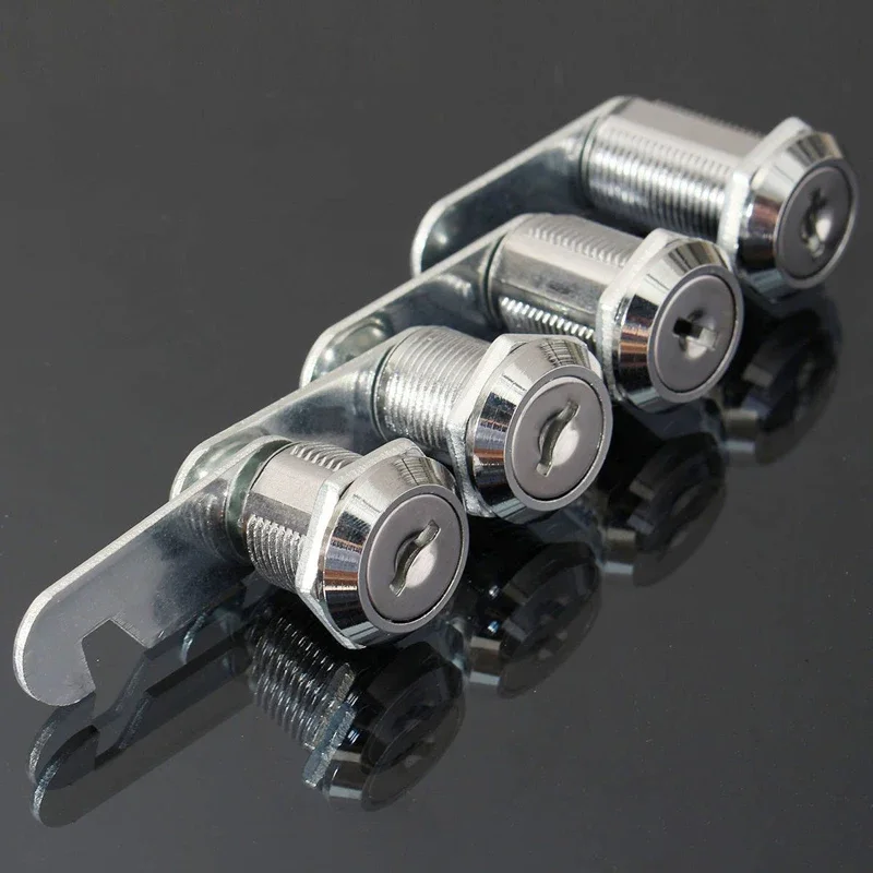 16/20/25/30Mm Cam Lock Door Cabinet Cassetta Postale Cassetto Armadietto Armadietto + 2 Chiavi Strumenti Per Armadi Fai Da Te