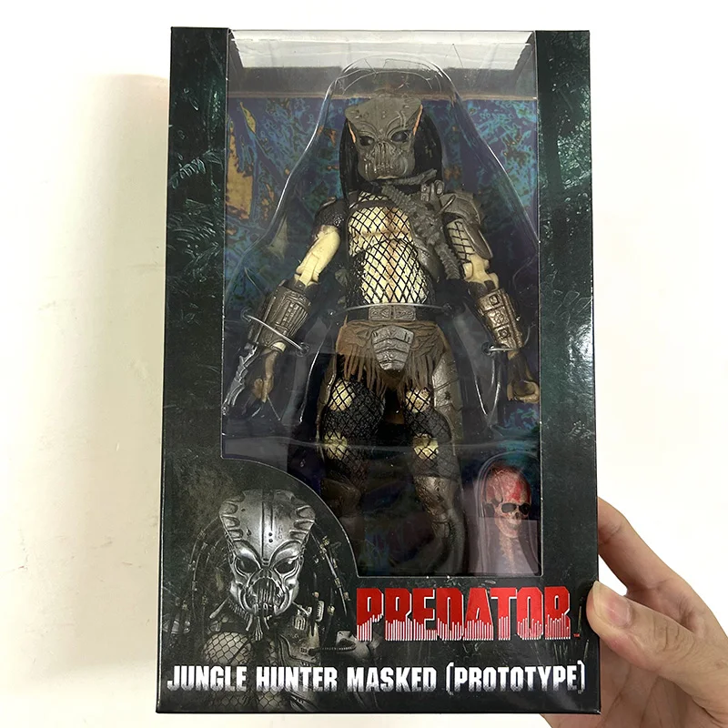 30Th Anniversary Neca Jungle Hunter Mascherato/Jungle Hunter Unmasked Predator Jungle Demon Predators Pvc Action Figure Giocattoli Da 7 Pollici