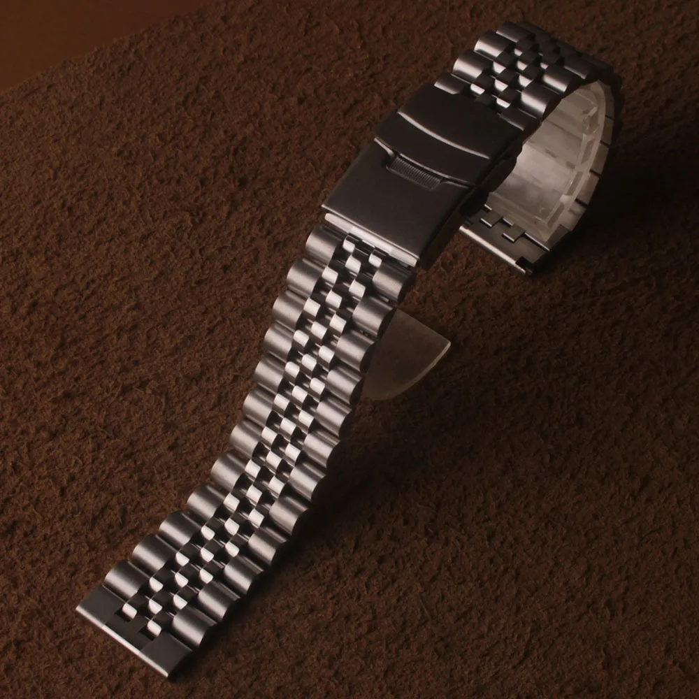 Cinturino In Acciaio Inossidabile Di Alta Qualità Per Tissot Seiko Citizen Metal Straight End Strap Bracciale Watch Chain 20Mm 22Mm 24Mm 26M