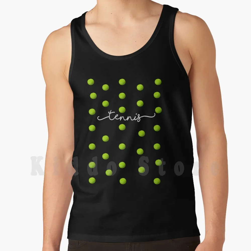 Top Fun Tennis Ball Spot Design Canotte Canottiera Senza Maniche Ragazzi Tennis Christian Tennis Simpatico Tennis Divertente Tennis Divertente