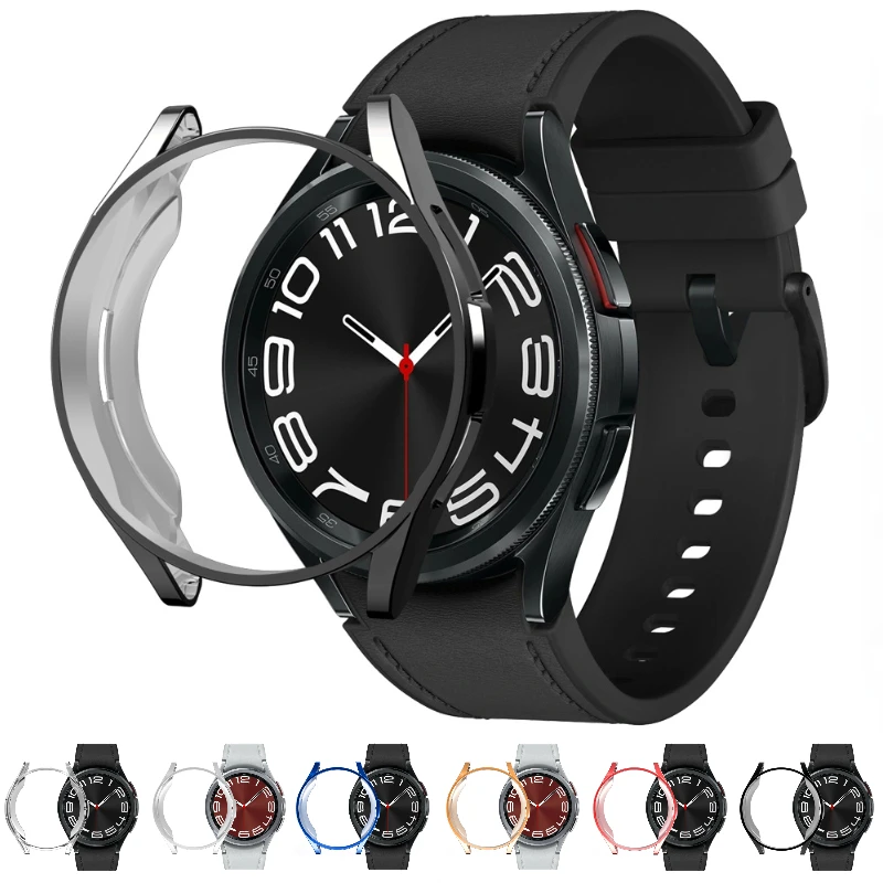 Custodia Protettiva Vuota Per Samsung Galaxy Watch 6 Classic 47Mm 43Mm Cover Morbida Per Schermo Per Galaxy Watch 6 Classic 43Mm 47Mm Shell