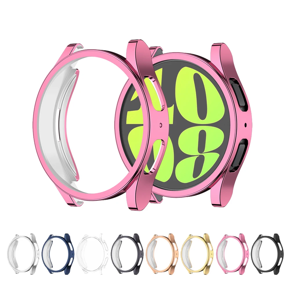 Custodia In Tpu Per Samsung Galaxy Watch 6 40Mm 44Mm Custodia Protettiva A Copertura Totale Per Samsung Galaxy Watch 6 40Mm 44Mm Custodia Per Orologio