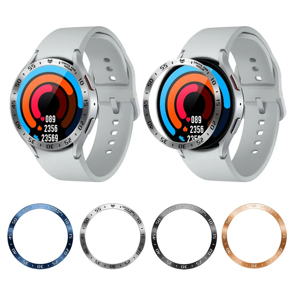 Guarda Il Cerchio Per Samsung Galaxy Watch 6 43Mm 47Mm Time Speed Watch Circle Per Samsung Galaxy Watch 6/5/4/Classic 44Mm 40Mm 46Mm