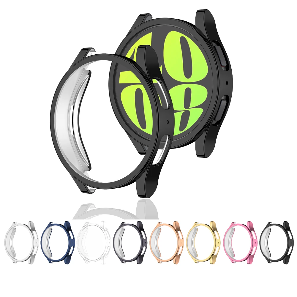 Custodia Morbida In Tpu Per Samsung Galaxy Watch 6 40Mm 44Mm Custodia Protettiva A Copertura Totale Per Samsung Galaxy Watch 6 40Mm 44Mm Custodia Para