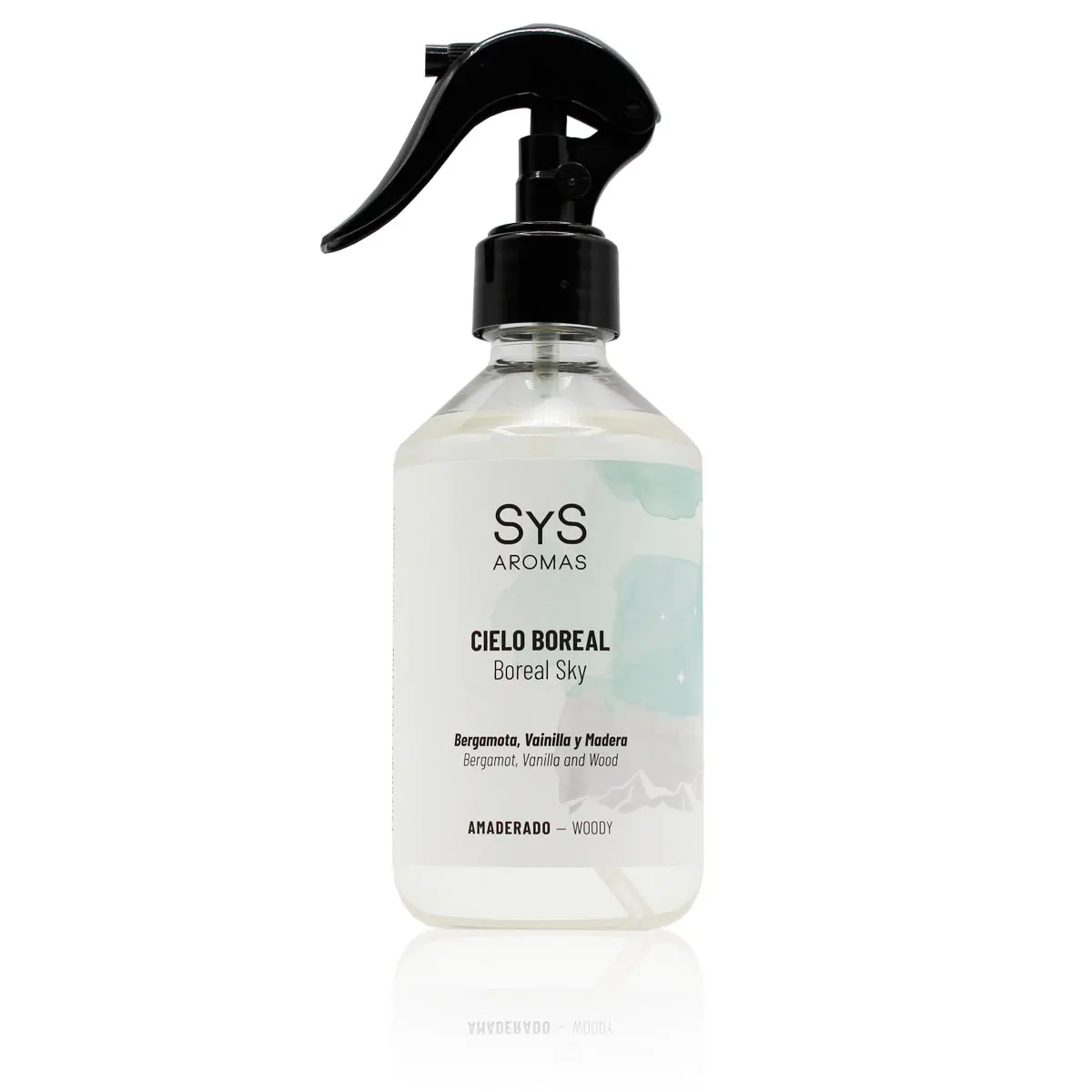 300Ml Boreal Sky Spray Air Freshener, Woody, Air Freshener Spray, Home Perfumer, Bergamot Aroma, Vanilla And Wood