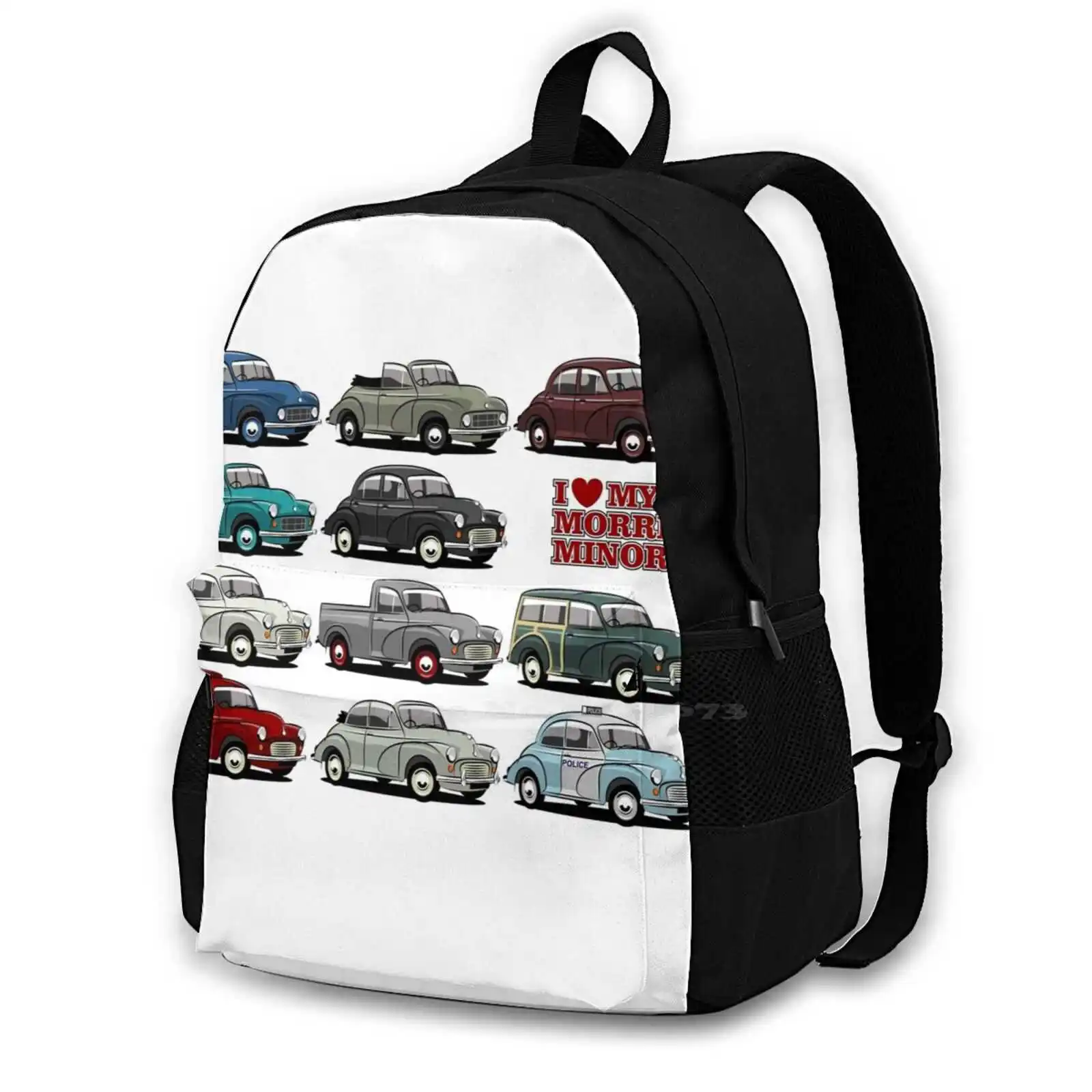Morris Minor Evolution Zaino Per Borsa Da Viaggio Per Laptop Da Scuola Per Studenti Morris Minor Mm 1000 2 Porte 4 Porte Traveller Woody Woodie