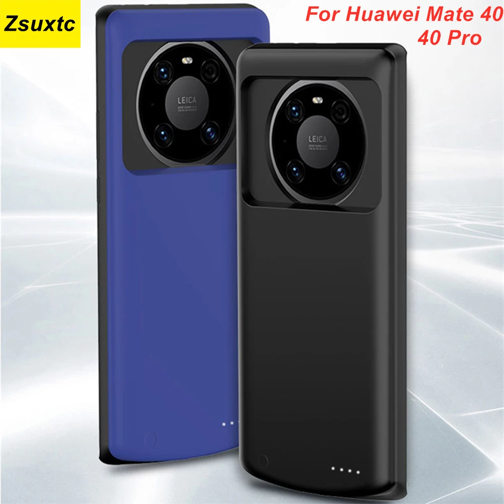 Per Huawei Mate 40 Custodia Per Batteria Mate 40 Pro 6800 Mah Smart Phone Cover Power Bank Per Huawei Mate 40 Pro Custodia Per Caricabatterie