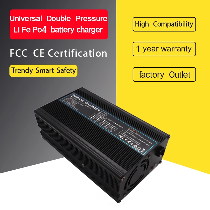 La Custodia In Alluminio Intelligente Per Caricabatterie 43.8V 18A È Adatta Per Robot Batteria 12S 38.4V Outdoor Lifep04 Sicuro E Stabile Ohrija