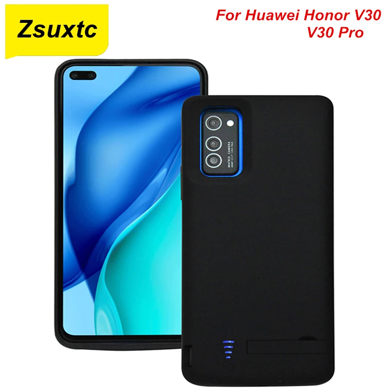 6000 Mah Per Huawei Honor V30 Custodia Per Batteria Custodia Per Caricabatterie Intelligente Power Bank V30 V30 Pro Custodia Per Batteria