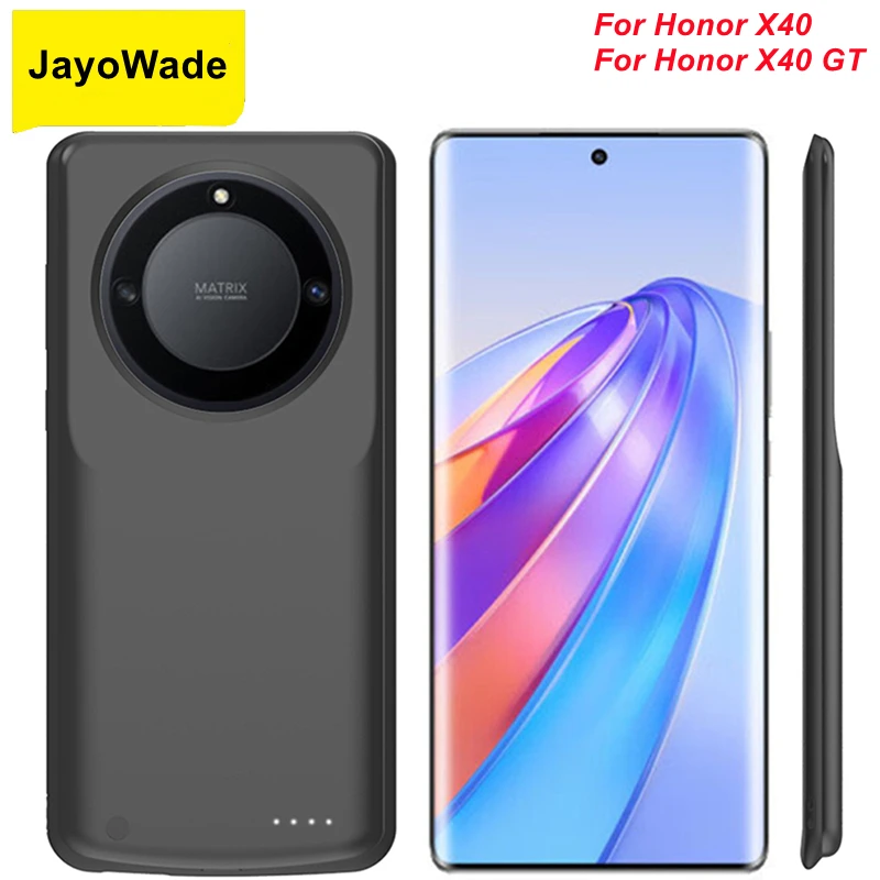 Custodia Per Caricabatteria Jayowade 6800Mah Per Honor X40 Gt Power Case Power Bank Cover Honorx40 Smart Per Custodia Per Batteria Honor X40 Gt