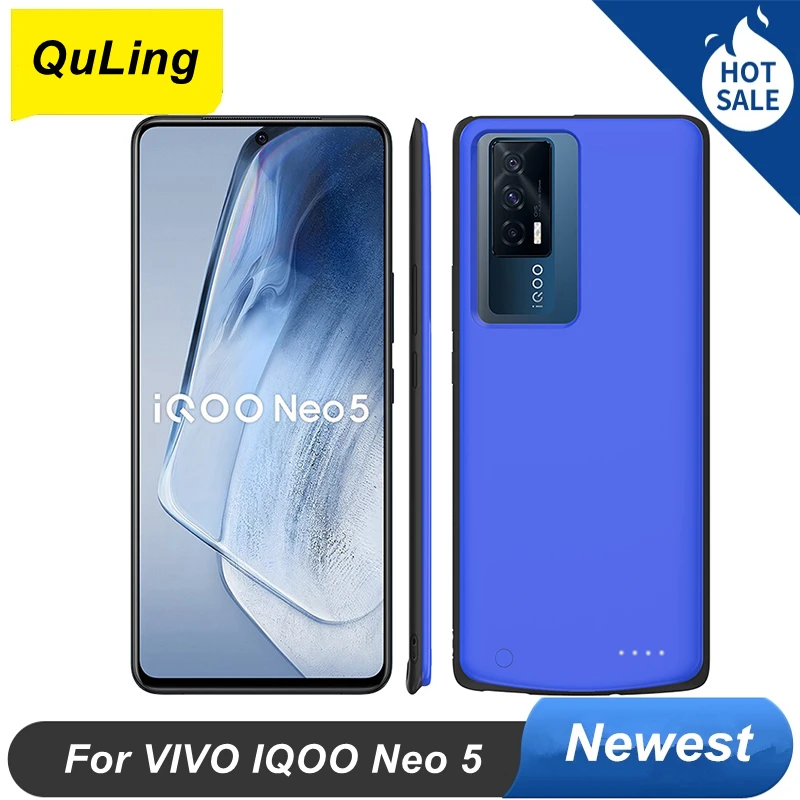 Quling Per Vivo Iqoo Neo 5 Custodia Per Batteria Iqoo Neo 5 6800Mah Smart Bank Custodia Per Caricabatterie Vivo Iqoo Neo 5