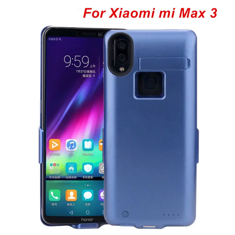 10000 Mah Per Xiaomi Mi Max 3 Custodia Per Batteria Supporto Per Telefono Mi Max 3 Copribatteria Smart Power Bank Per Xiaomi Max 3 Custodia Per Carica