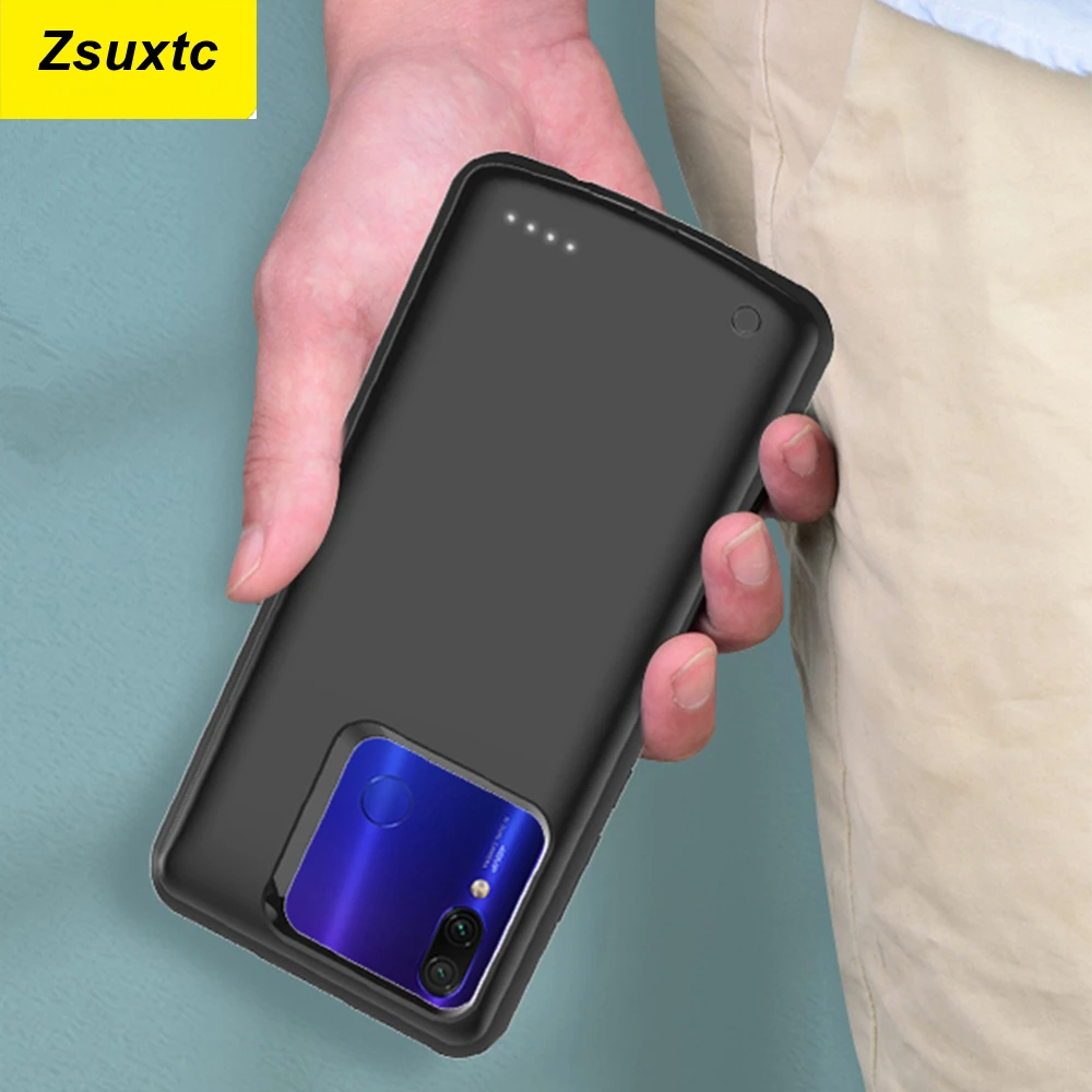 Per Xiaomi Redmi K20 K20 Pro K30 K30 Pro Note 7 7 Pro Note 8 8 Pro Custodia Per Batteria Smart Backup Caricabatterie Cover Power Bank