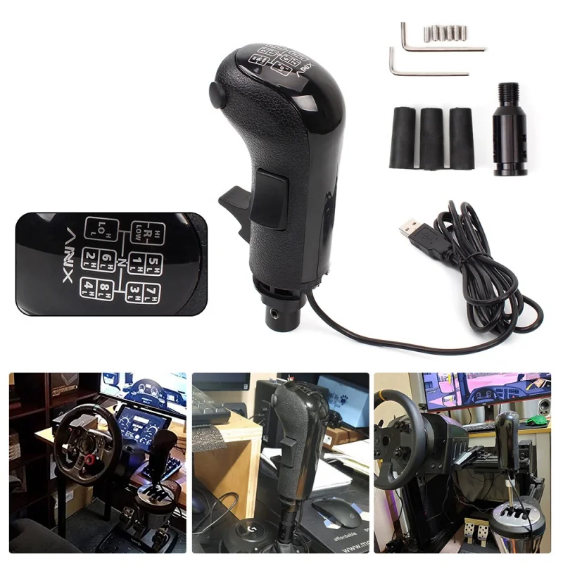 Gioco Di Corse Joystick Simulator Shifter Gear Head Handball Per Logitech G29 G27 G25 G923