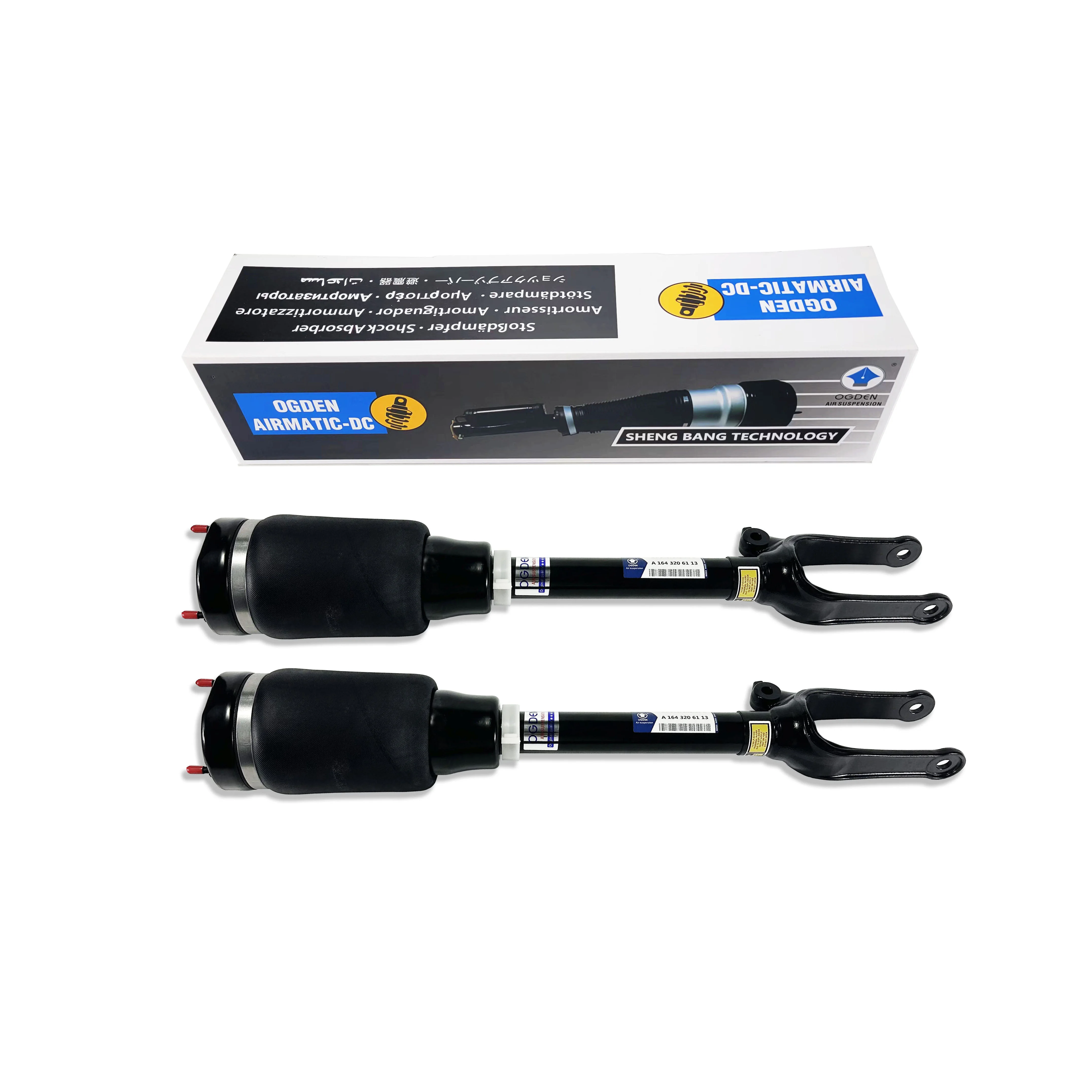 Ammortizzatore Del Puntone Della Sospensione Dell'Aria Di Ogden 2Pcs Anteriore Sinistro + Righ Per Mercedes-Benz W164 X164 /Gl 450 Con/Senza Ads 16432