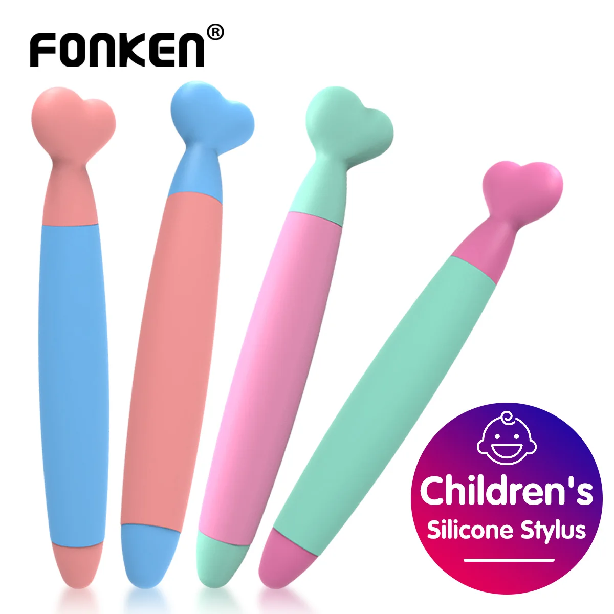 Kids Stylus Pen Touch Screen Tablet Universal Android Phone Drawing Writing Child Stylus Pencil Per Iphone Ipad Samsung Xiaomi