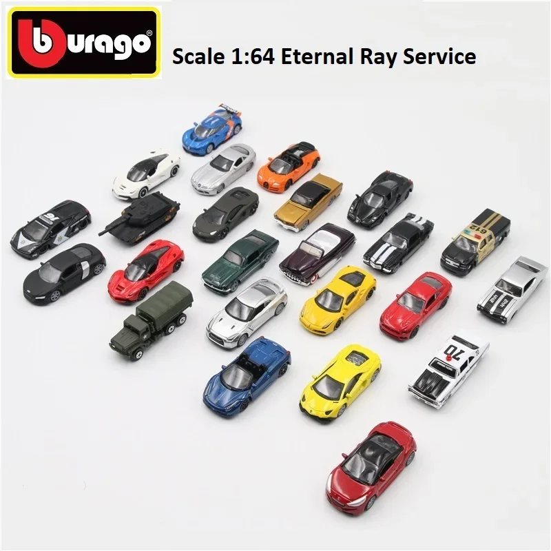 Bburago 1:64 Aventador Slr Mustang Gt Gtr R35 Mustang Diecast Model Car