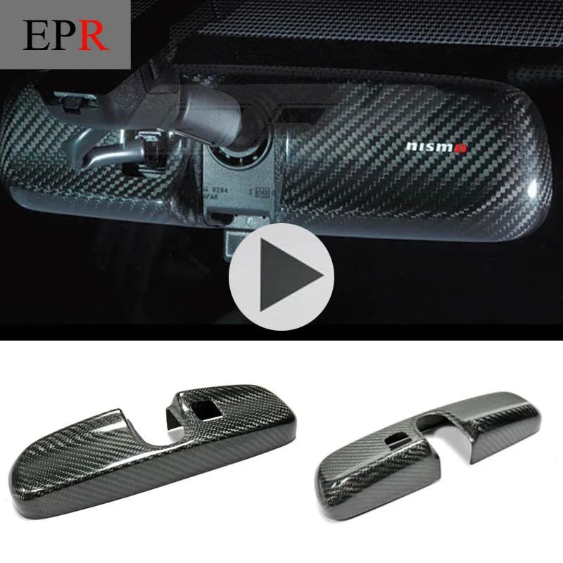 Auto-Styling Per Nissan R35 Gtr Carbon Camera Copertura Dello Specchio (Rhd Solo)