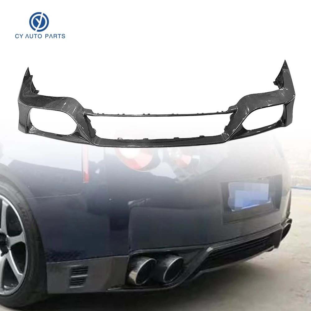 Splitter Diffusore Paraurti Posteriore Stile Oem In Vera Fibra Di Carbonio Gtr R35 Per Nissan Gtr R35