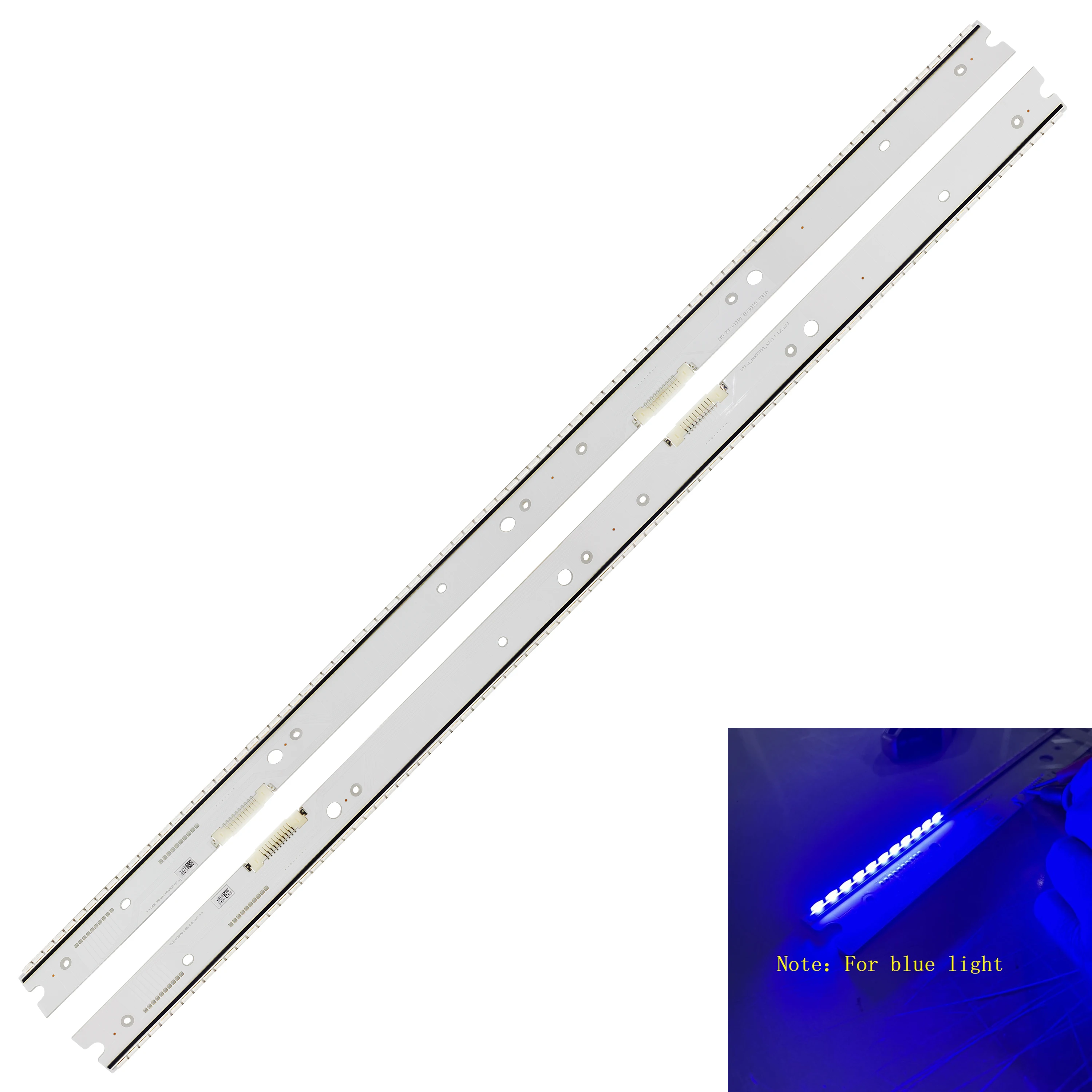 2Pcs Striscia Di Retroilluminazione A Led Per Samsung Bn96-34774A Bn96-34775A Ue55Js8000 Ue55Js8500 Ue55Js9000 Un55Js9000 Un55Js850Df Un55Js8500
