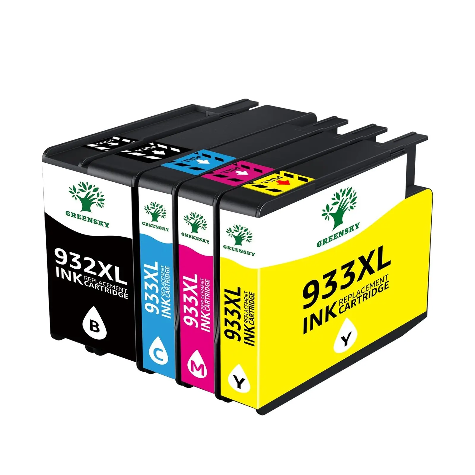 4 932Xl 933Xl Cartuccia D'Inchiostro Compatibile Con Stampante Hp Officejet 6100 6600 7612