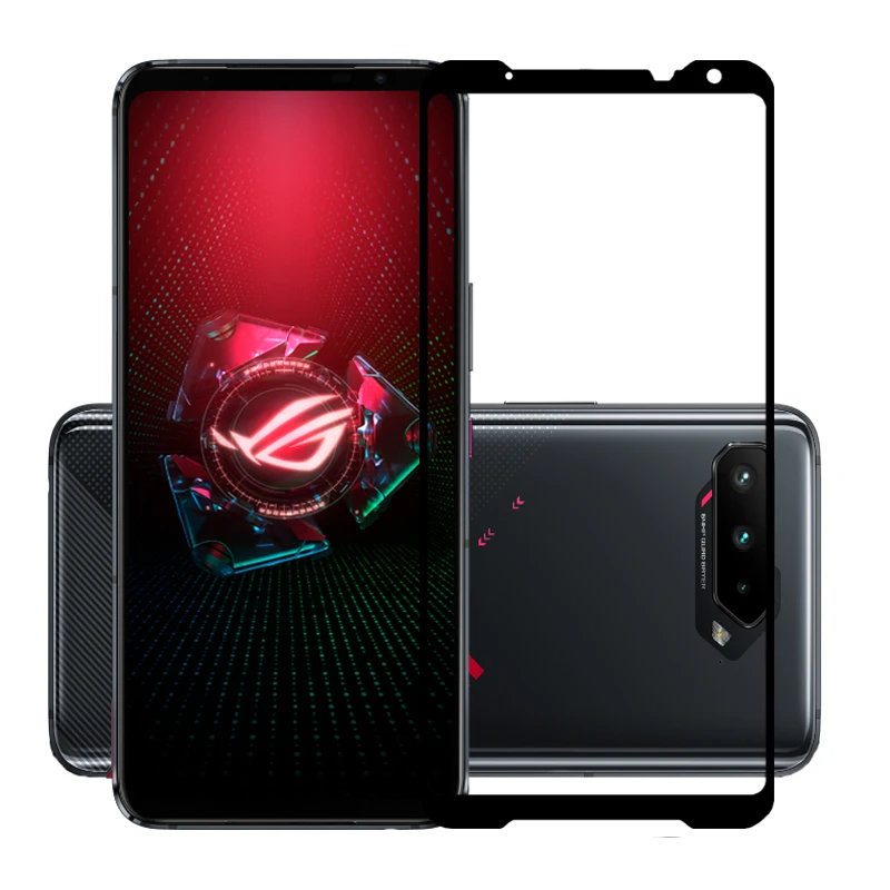 Proteggi Schermo Intero Per Asus Rog Phone 5/Rog Phone 5 Pro/Rog Phone 5 Ultimate Pellicole Protettive Antigraffio Vetro Temperato