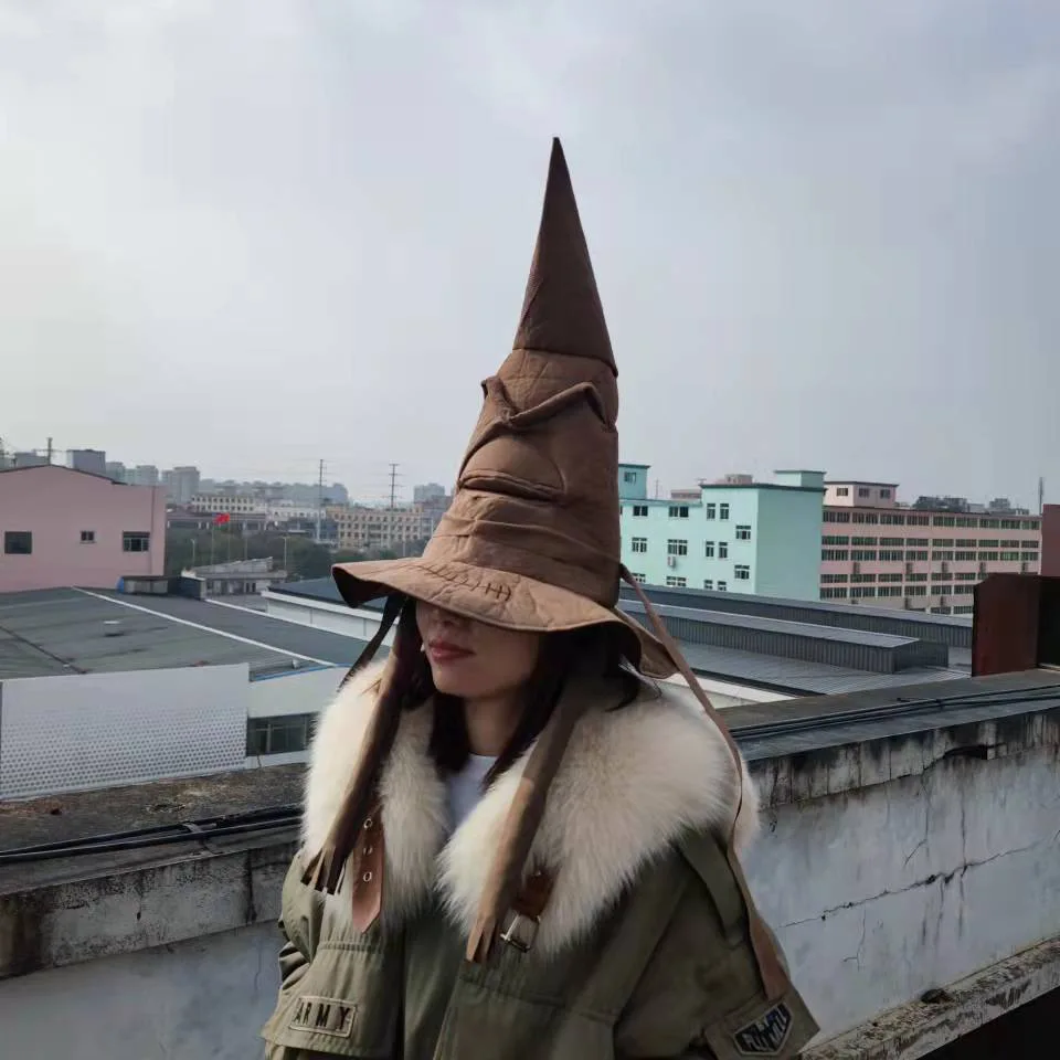 Ultimo Arrivo Halloween Harryy Potter Branch Hat 3D 3D Wizard Hat Scenario Atmosplay Dress Up Hat Accessori Regali