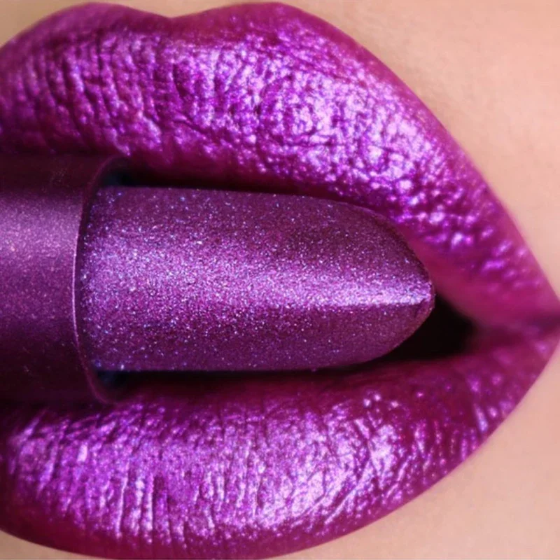 Waterproof Glitter Nude Matte Rossetti Lunga Durata Non Sbiadisce Perlescente Sexy Rosso Rosa Velluto Rossetti Labbra Trucco Cosmetico